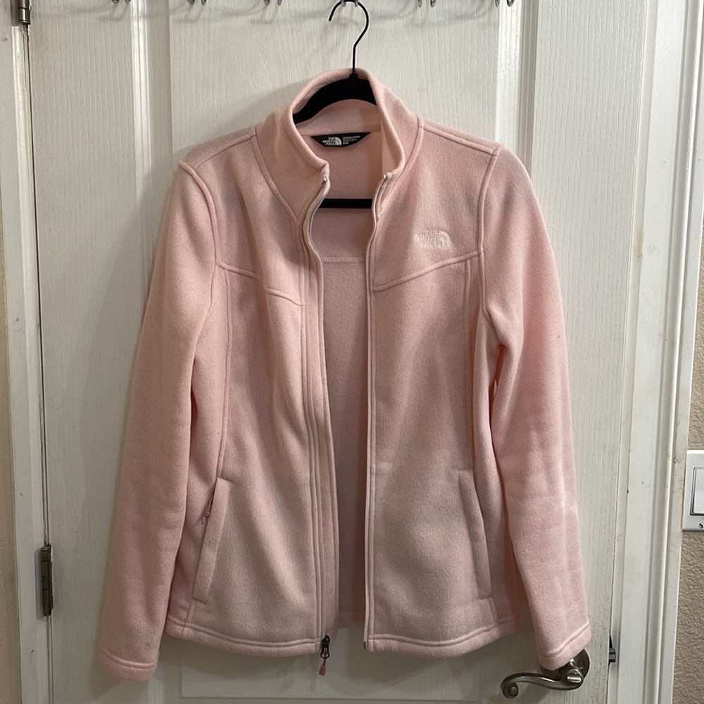 North Face Pink Fleece Jacket, NWOT